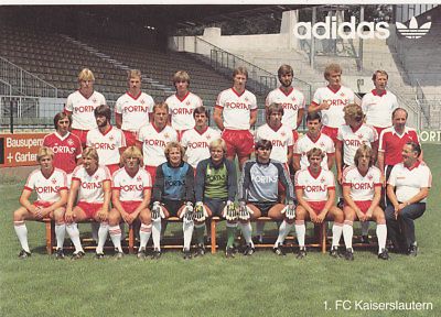 Kaiserslautern squad 1983-84