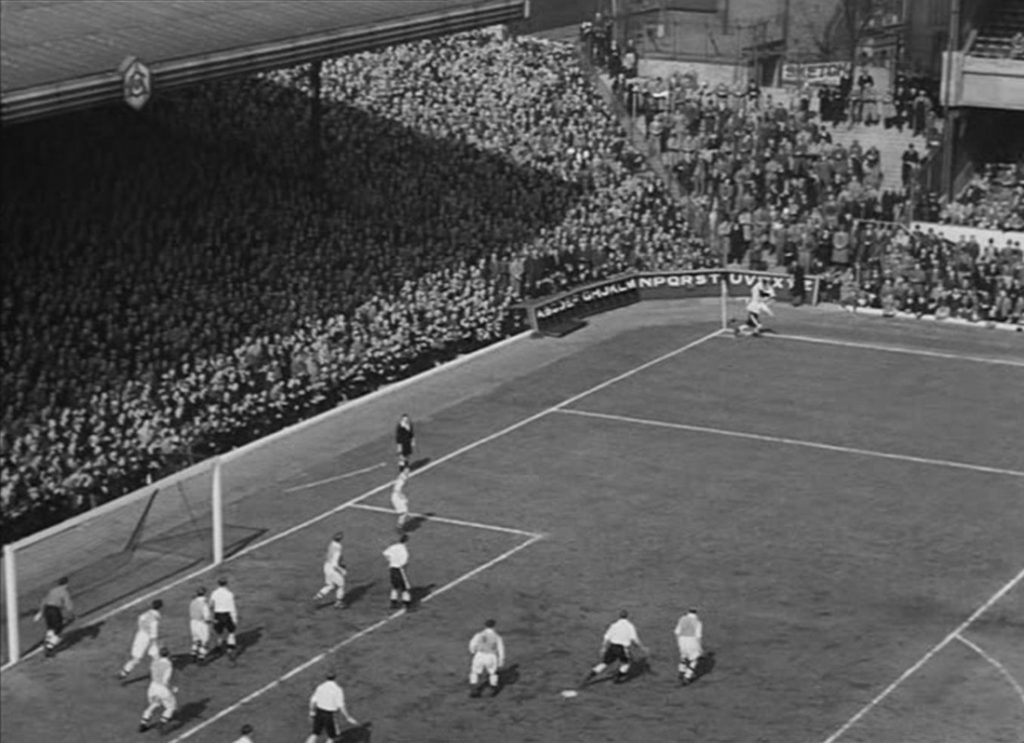 Scene from the Arsenal Stadium Mystery, 1939