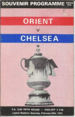 Orient v Chelsea match programme 1972