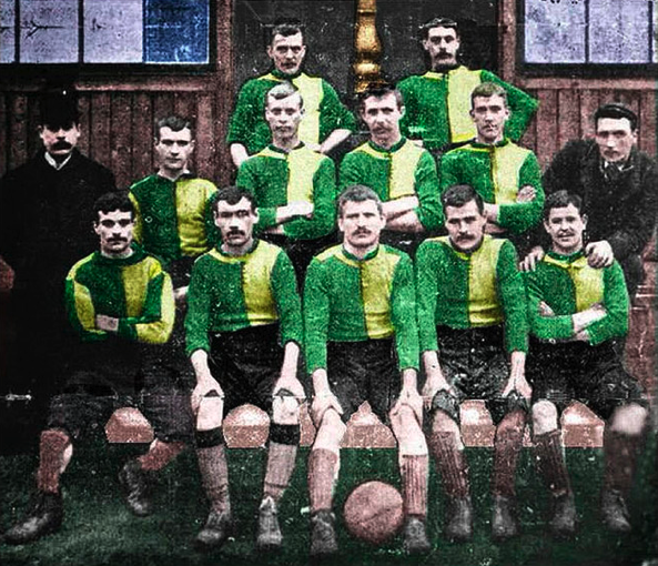 Newton Heath FC team picture, 1893