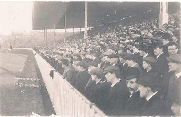 Old Trafford on opening day, 19 February 1910