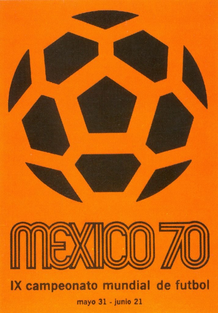 Mexico 1970 World Cup poster