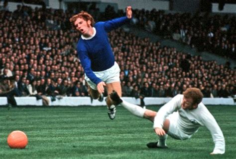 Alan Ball and Billy Bremner of Everton and Leeds United, 1970