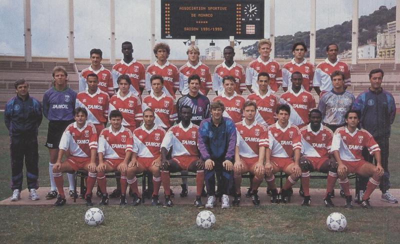 Monaco squad 1991-92