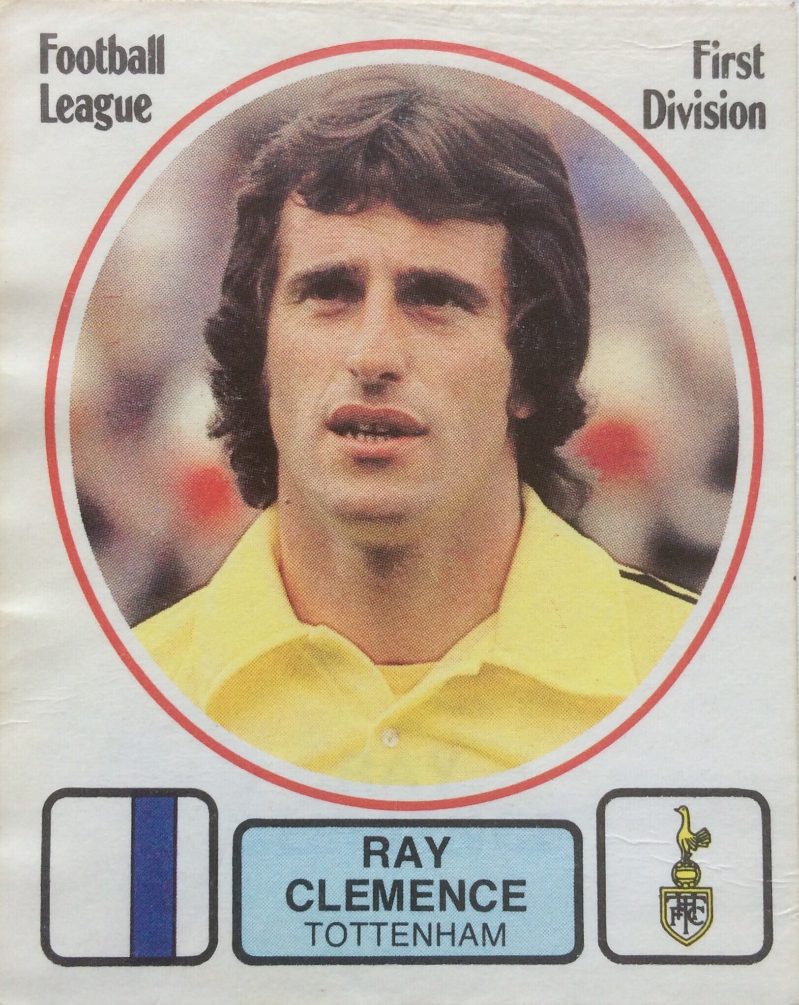 Ray Clemence, Tottenham Hotspur (Panini Football 82)