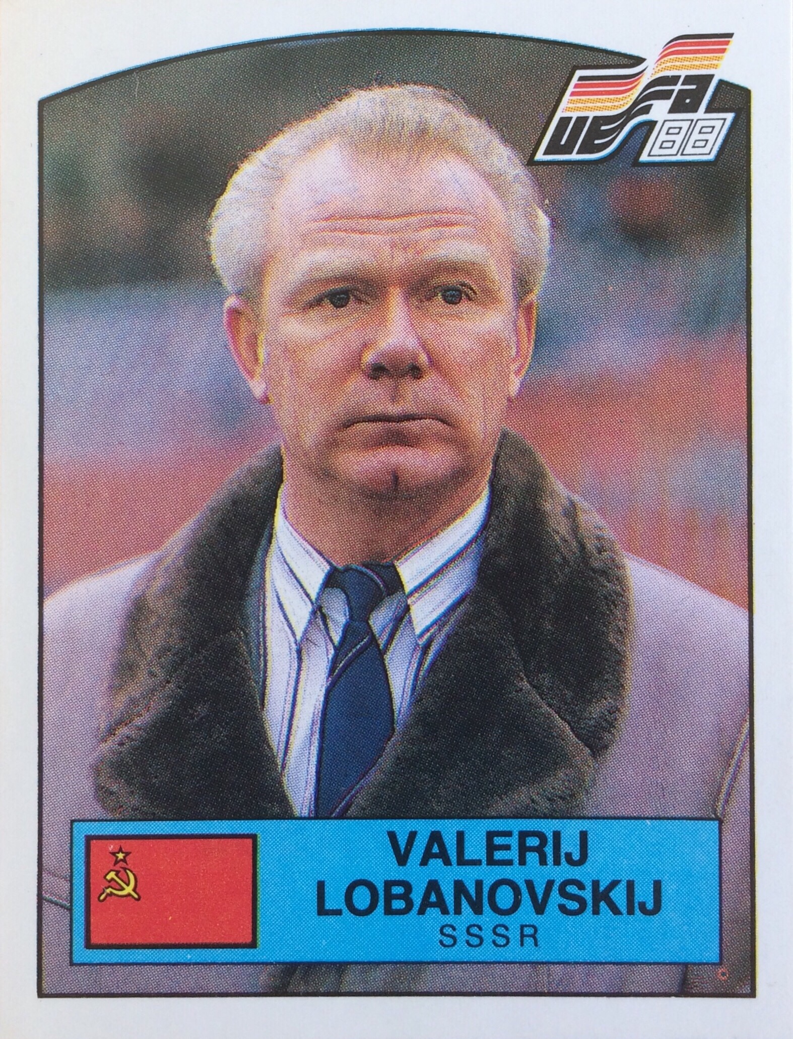 Valeriy Lobanovskiy, USSR (Panini Euro 88)