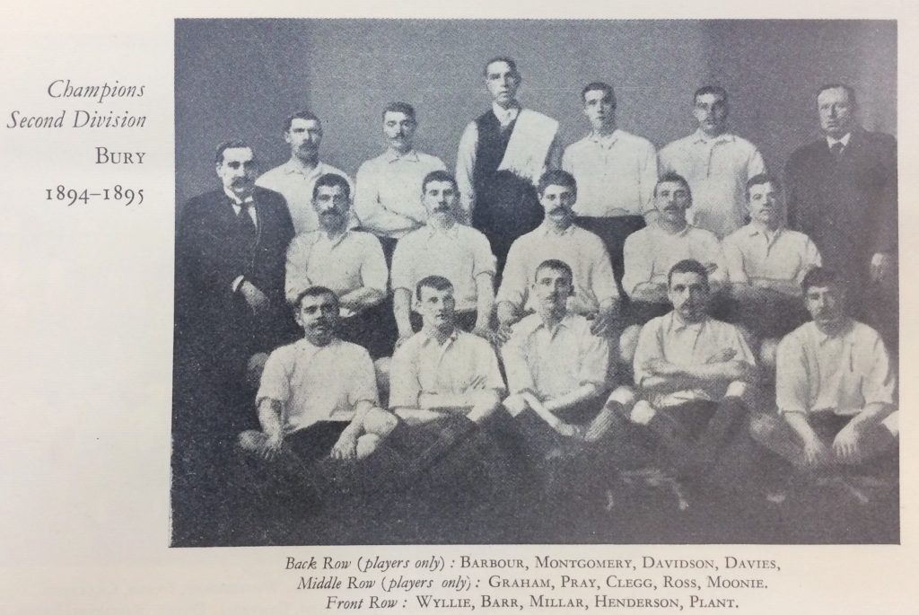 Bury, Second Division Champions 1894-95