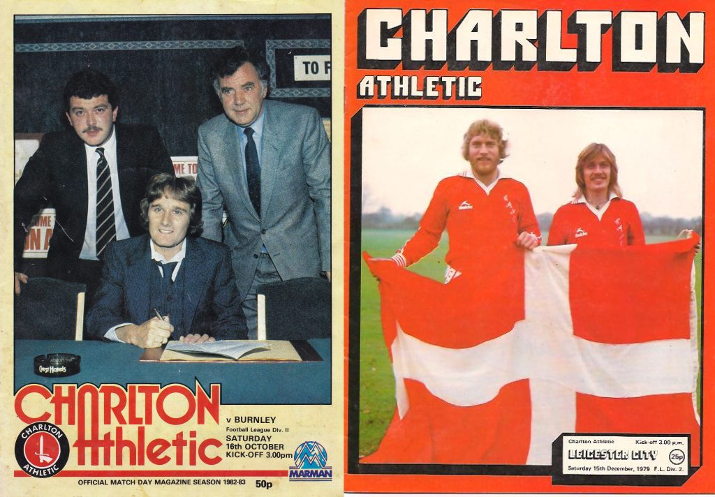 Allan Simonsen-Viggo Jacobsen & Johnny Ostergaard (Charlton Athletic)