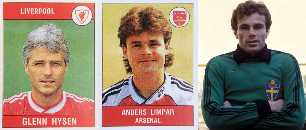 Glenn Hysén - Anders Limpar - Jan Möller (Scandinavia - Sweden)