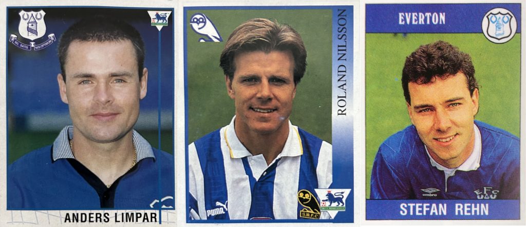 Anders Limpar - Roland Nilsson - Stefan Rehn (Scandinavia - Sweden)