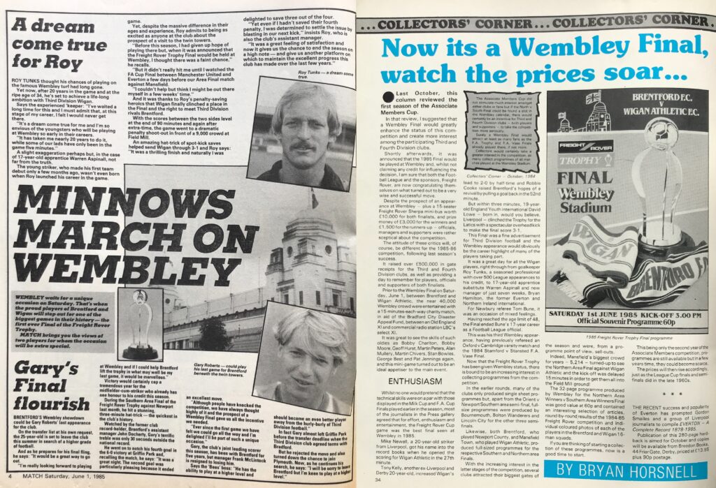 Freight Rover Trophy 1985 articles