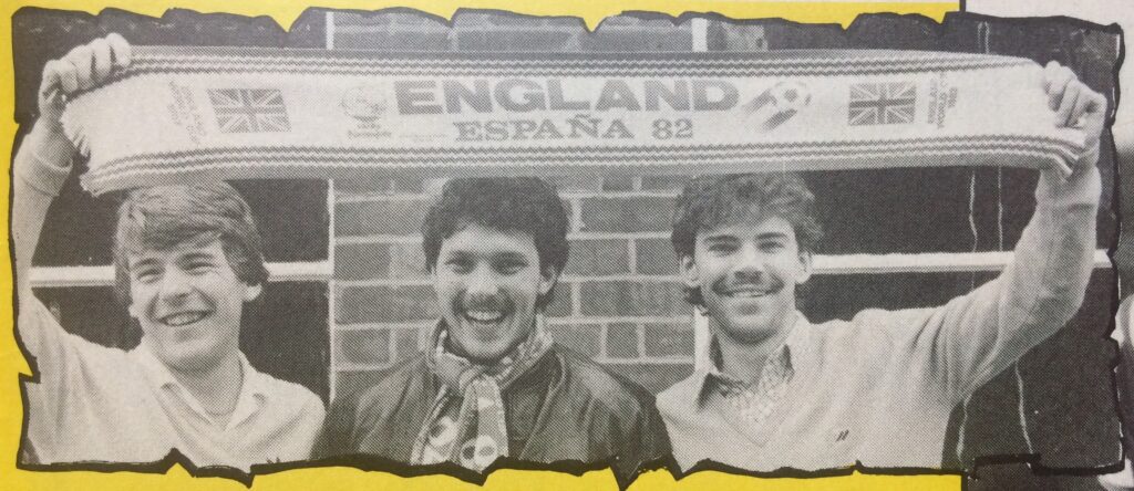 Paul Atkinson (R), with Andy Goram & John Ryan