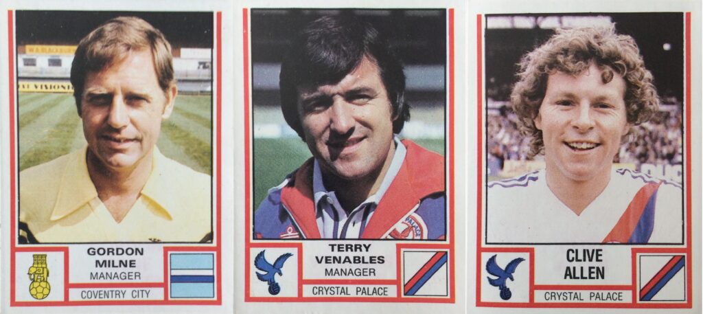 Gordon Milne, Terry Venables & Clive Allen