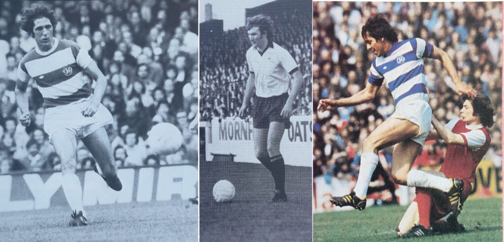 Don Givens, QPR; Leighton James, Derby; Don Masson, QPR