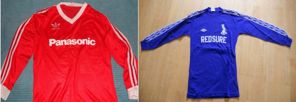 Early shirt sponsors - Nottingham Forest & Oldham