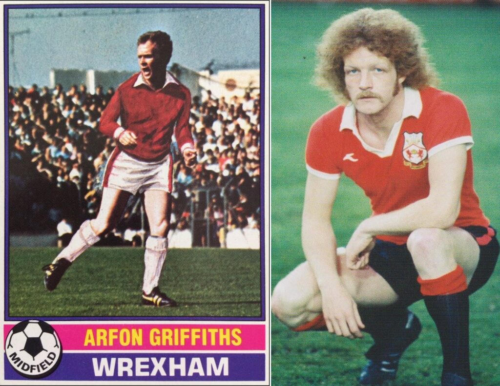 Wrexham-Anderlecht, 1976 - Arfon Griffiths & Billy Ashcroft