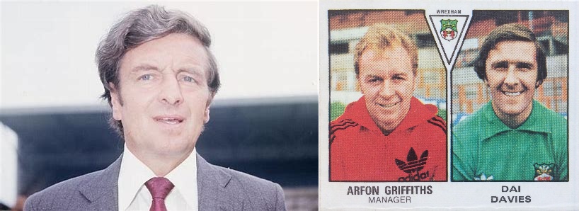 Wrexham-Anderlecht, 1976 - managers John Neal & Arfon Griffiths, Dai Davies