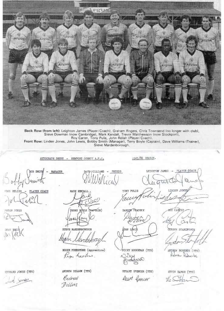Newport County 1985-86