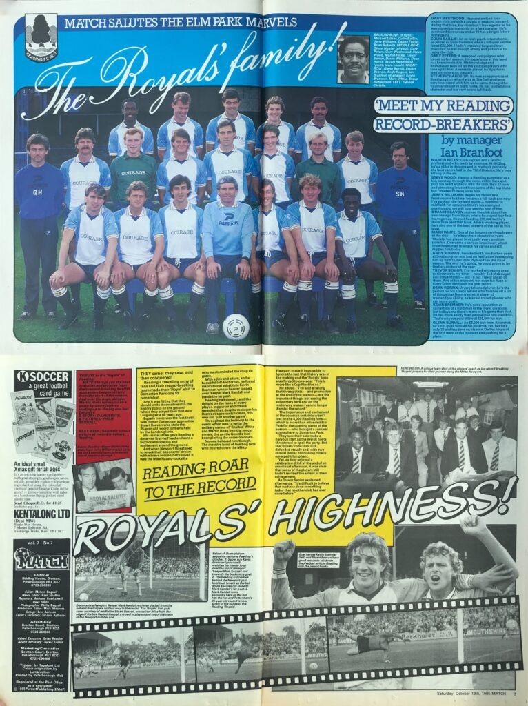 Reading record-breakers (Match magazine)